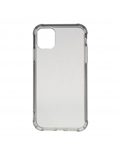 Coque silicone transparente iPhone 11 Pro Antichoc - Gris