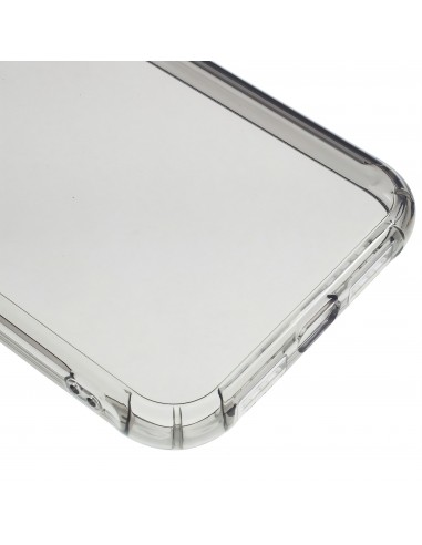 Coque silicone transparente iPhone 11 Pro Antichoc - Gris