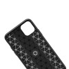 Coque antichoc iPhone 11 avec anneau pour support aimanté - Noir