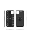 Coque antichoc iPhone 11 avec anneau pour support aimanté - Noir