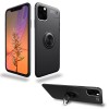 Coque antichoc iPhone 11 avec anneau pour support aimanté - Noir