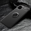 Coque antichoc iPhone 11 avec anneau pour support aimanté - Noir