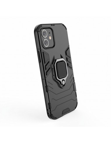 Coque antichoc iPhone 12 et 12 Pro Cool Guard - Noir