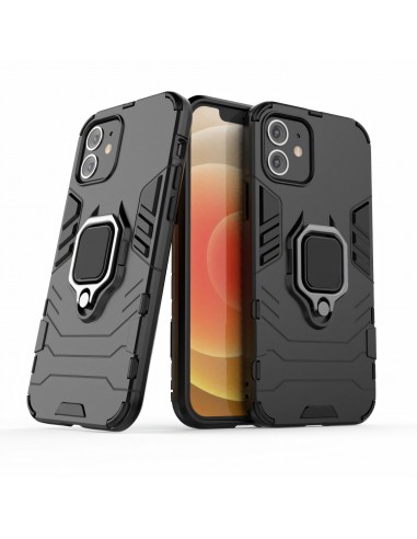 Coque antichoc iPhone 12 et 12 Pro Cool Guard - Noir
