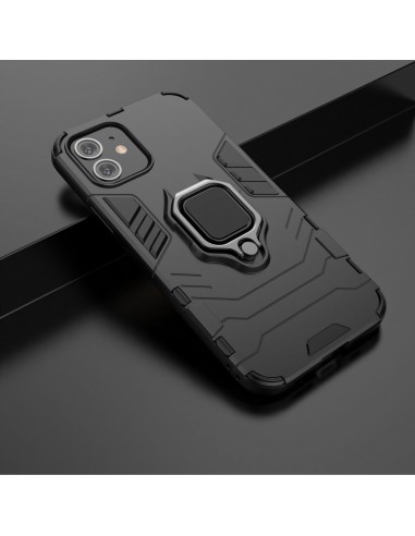Coque antichoc iPhone 12 et 12 Pro Cool Guard - Noir