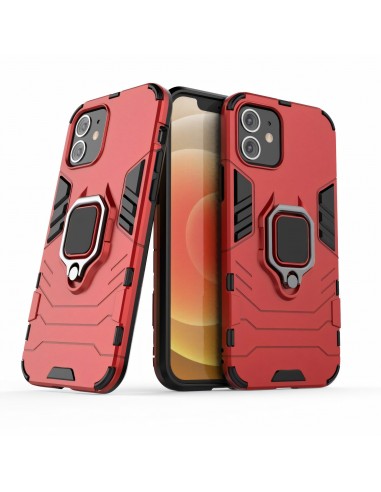 Coque antichoc iPhone 12 et 12 Pro Cool Guard - Rouge