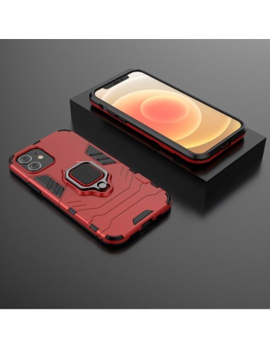 Coque antichoc iPhone 12 et 12 Pro Cool Guard - Rouge