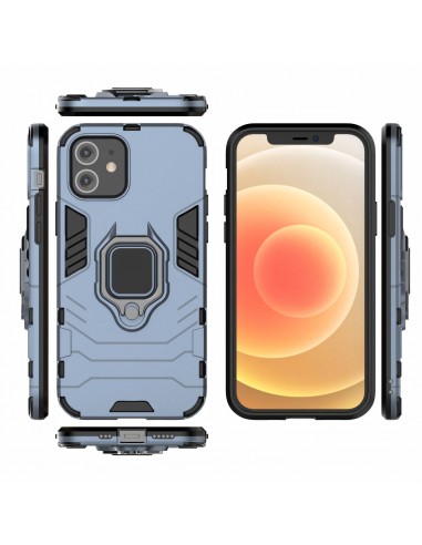 Coque antichoc iPhone 12 et 12 Pro Cool Guard - Bleu