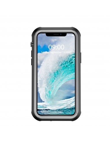 Coque étanche iPhone 12 mini Antichoc IP68 - Noir