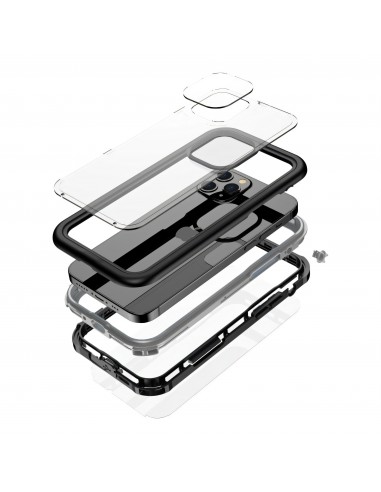 Coque étanche iPhone 12 mini Antichoc IP68 - Noir