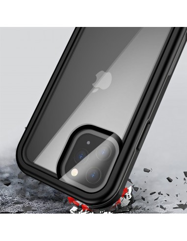 Coque étanche iPhone 12 mini Antichoc IP68 - Noir