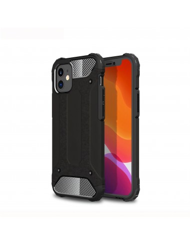 Coque antichoc iPhone 12 Mini hybride Armor Guard - Noir