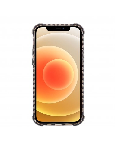 Coque iPhone 12 et 12 Pro transparente - Noir