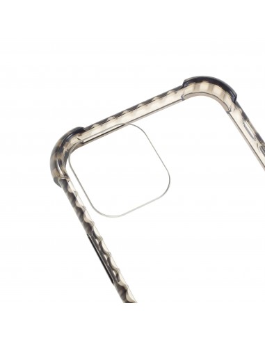 Coque iPhone 12 et 12 Pro transparente - Noir