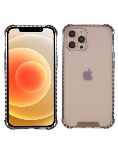 Coque iPhone 12 Pro Max transparente - Noir