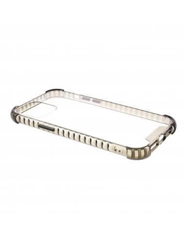 Coque iPhone 12 Pro Max transparente - Noir