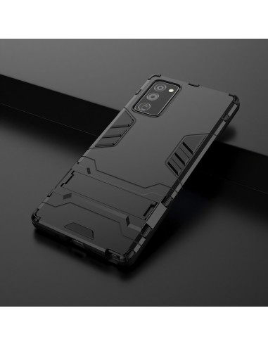 Coque antichoc Galaxy Note 20 Hybride avec support - Noir