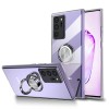 Coque transparente Galaxy Note 20 Ultra avec anneau - Transparent