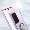 Coque transparente Galaxy Note 20 Ultra avec anneau - Transparent