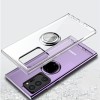 Coque transparente Galaxy Note 20 Ultra avec anneau - Transparent
