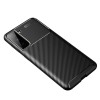 Coque silicone Galaxy S21 Plus Carbon Fiber - Noir