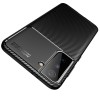 Coque silicone Galaxy S21 Plus Carbon Fiber - Noir