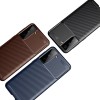 Coque silicone Galaxy S21 Plus Carbon Fiber - Noir