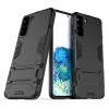 Coque antichoc Galaxy S21 Plus Hybride avec support - Noir
