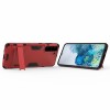 Coque antichoc Galaxy S21 Plus Hybride avec support - Rouge