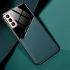 Coque antichoc Galaxy S21 Plus Design avec partie métallique incorporée pour aimant - Vert