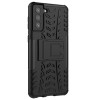 Coque antichoc Galaxy S21 Plus avec support intégré - Noir