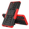 Coque antichoc Galaxy S21 Plus avec support intégré - Rouge