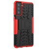 Coque antichoc Galaxy S21 Plus avec support intégré - Rouge