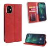 Etui iPhone 11 Pro Max Vintage Simili cuir - Rouge