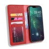 Etui iPhone 11 Pro Max Vintage Simili cuir - Rouge