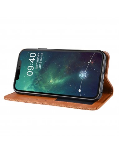 Etui iPhone 11 Pro Max Vintage Simili cuir - Marron