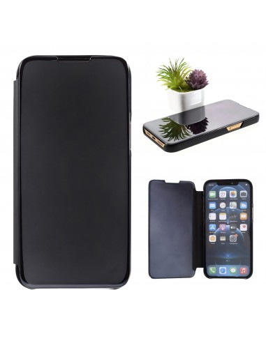 Etui de protection iPhone 12 Pro Max Effet mirroir - Noir