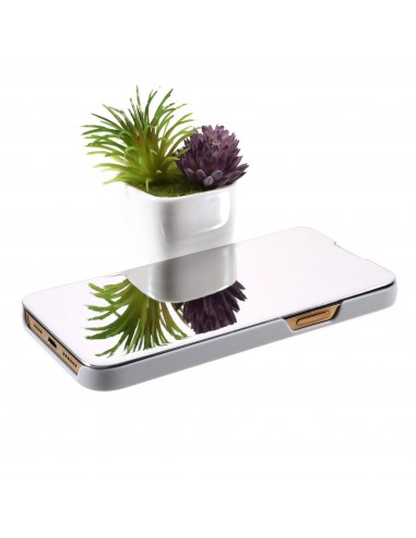 Etui de protection iPhone 12 Pro Max Effet mirroir - Argent