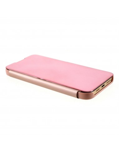 Etui de protection iPhone 12 Pro Max Effet mirroir - Rose