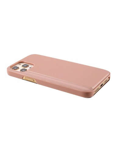 Etui de protection iPhone 12 Pro Max Effet mirroir - Rose