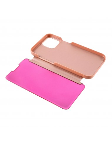 Etui de protection iPhone 12 Pro Max Effet mirroir - Rose