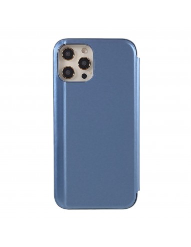 Etui de protection iPhone 12 Pro Max Effet mirroir - Bleu