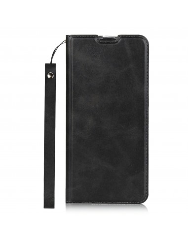 Etui portefeuille Galaxy A50 Simili cuir - Noir