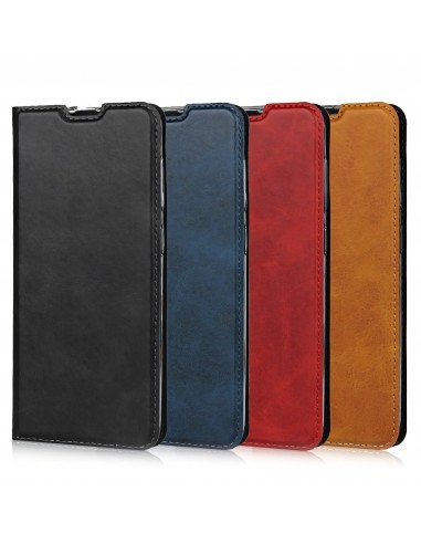 Etui portefeuille Galaxy A50 Simili cuir - Noir