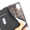 Etui portefeuille Galaxy Note 10 Plus Simili cuir - Noir