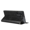 Etui portefeuille Galaxy Note 10 Simili cuir - Noir
