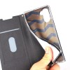 Etui portefeuille Galaxy Note 10 Simili cuir - Noir