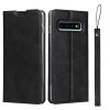 Etui portefeuille Galaxy S10 Plus Simili cuir - Noir