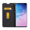 Etui portefeuille Galaxy S10 Plus Simili cuir - Noir