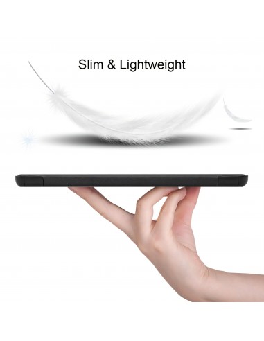 Housse de protection Galaxy Tab S7 avec support pliable style Smart Case - Noir